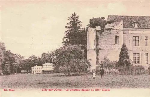 AK / Ansichtskarte Lizy-sur-Ourcq MEAUX 77 Seine-et-Marne Le Chateau datant 
