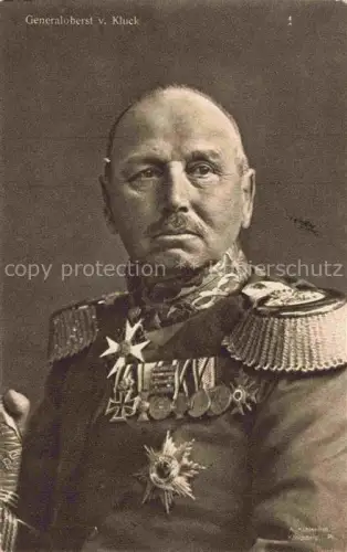 AK / Ansichtskarte KLUCK Generaloberst Militaria Stab Generaele Deutschland 