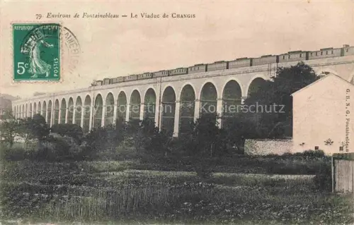 AK / Ansichtskarte Changis-sur-Marne Meaux 77 Seine-et-Marne Le Viaduc de Changis