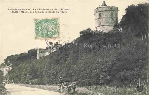AK / Ansichtskarte Tancarville LE HAVRE 76 Seine-Maritime Vue prise de la Route du Havre