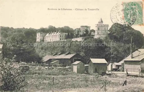 AK / Ansichtskarte Tancarville LE HAVRE 76 Seine-Maritime Chateau de Tancarville