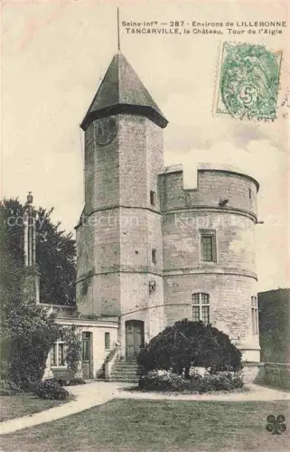AK / Ansichtskarte Tancarville LE HAVRE 76 Seine-Maritime Le Chateau Tour de l'Aigle