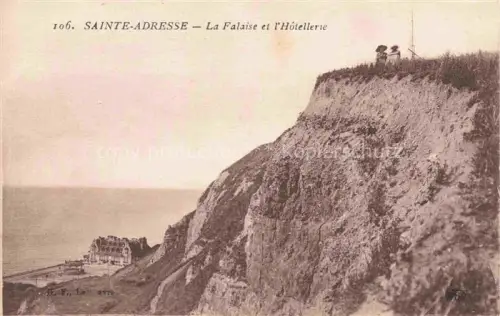 AK / Ansichtskarte SAINTE-ADREssE LE HAVRE 76 Seine-Maritime La Falaise et l'Hotellerie