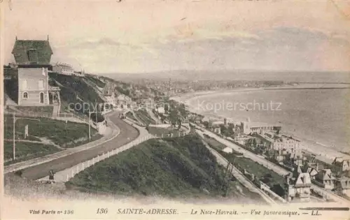 AK / Ansichtskarte SAINTE-ADREssE LE HAVRE 76 Seine-Maritime Le Nice Havrais Vue panoramique