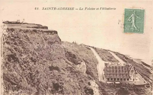 AK / Ansichtskarte SAINTE-ADREssE LE HAVRE 76 Seine-Maritime La Falaise et l'Hotellerie