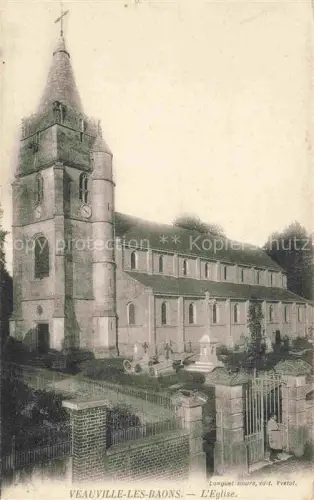 AK / Ansichtskarte Veauville-les-Baons ROUEN 76 Seine-Maritime Eglise