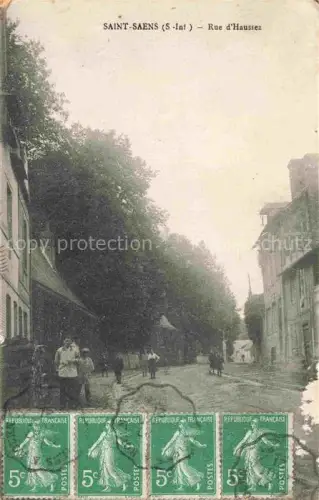 AK / Ansichtskarte Saint-Saens 76 Rue d'Haussez