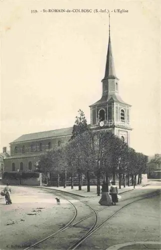 AK / Ansichtskarte St-Romain -de-Colbosc LE HAVRE 76 Seine-Maritime Eglise
