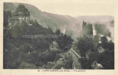 AK / Ansichtskarte Saint-Adrien Vue generale