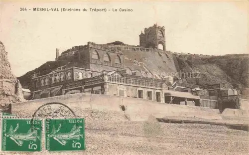 AK / Ansichtskarte Mesnil-Val Criel-sur-Mer 76 Seine-Maritime Le Casino