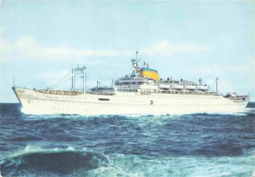 AK / Ansichtskarte Dampfer Oceanliner M/N Eoropa Lloyd Triestino 