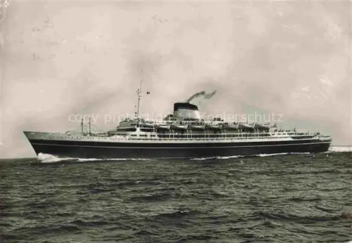 AK / Ansichtskarte Dampfer Oceanliner T/N Cristoforo Colonbo 