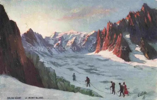 AK / Ansichtskarte Verlag Tucks Oilette Serie Nr. 103 le Mont Blanc Wandern 