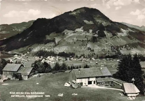 AK / Ansichtskarte Mellau Vorarlberg AT Panorama Blick von der Alpe Schoenboden