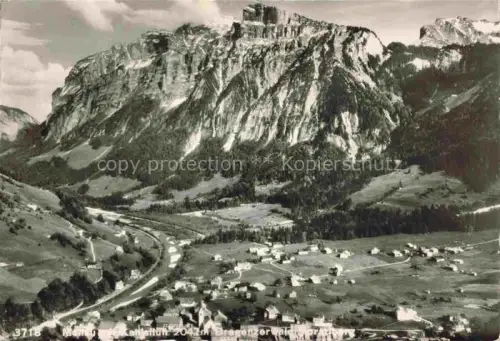 AK / Ansichtskarte Mellau Vorarlberg AT Panorama Blick gegen Kanisfluh Bregenzer Wald