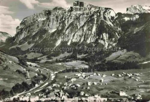 AK / Ansichtskarte Mellau Vorarlberg AT Panorama Blick gegen Kanisfluh Bregenzerwald