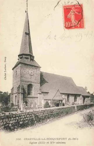 AK / Ansichtskarte Crasville-la-Rocquefort DIEPPE 76 Seine-Maritime Eglise