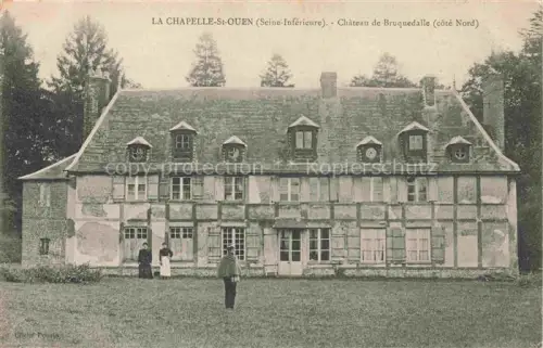 AK / Ansichtskarte La Chapelle-St-Ouen Gournay-en-Bray DIEPPE 76 Seine-Maritime Chateua de Bruquedalle