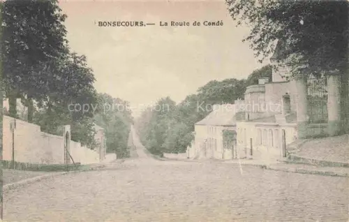 AK / Ansichtskarte Bonsecours Bon-Secours 76 La Route de Conde