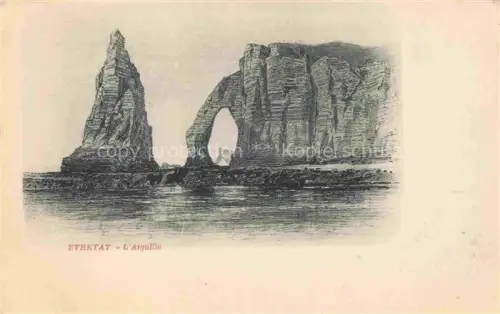 AK / Ansichtskarte ETRETAT LE HAVRE 76 Seine-Maritime Aiguille