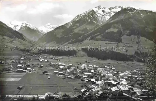 AK / Ansichtskarte Mittersill Oberpinzgau AT Fliegeraufnahme mit Felbertauern und Pihaper