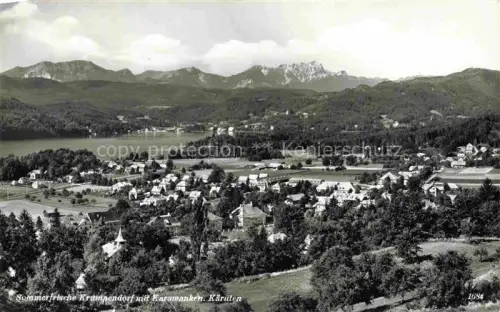 AK / Ansichtskarte Krumpendorf Woerthersee Kaernten AT mit Karawanken