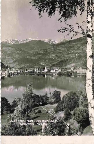 AK / Ansichtskarte Feld am See Villach Kaernten AT Alpenseebad Panorama