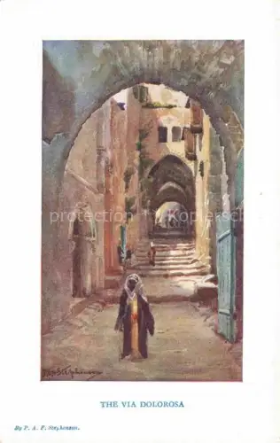 AK / Ansichtskarte Jerusalem  Yerushalayim Israel Gasse Motiv