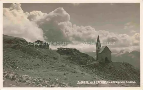 AK / Ansichtskarte San Croce di Lazfons Chiusa Klausen Suedtirol IT Chiusa