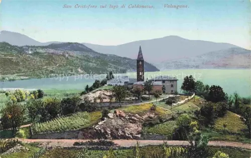 AK / Ansichtskarte San Cristoforo al Lago Sankt Christof Pergine Valsugana Trento IT Lago di Coldonazzo Valsugano