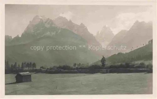AK / Ansichtskarte Sesto  Sexten Pustertal Suedtirol IT Dolomiten Panorama