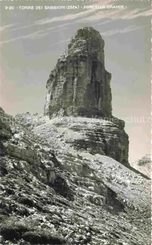 AK / Ansichtskarte Torre dei Sabbioni 2524m Venezia IT Forcella Grande