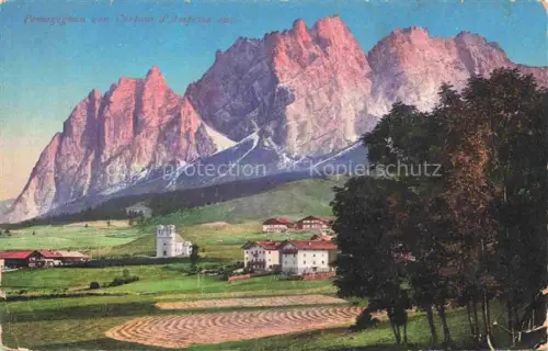 AK / Ansichtskarte Pomagagnon Cortina d Ampezzo Veneto IT Panorama