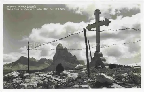 AK / Ansichtskarte Fanteria Piemonte IT Monte Piana Ricordo ai Caduti