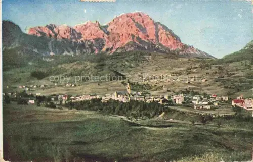 AK / Ansichtskarte Cortina d Ampezzo Veneto IT mit Monte Cristallo