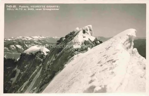 AK / Ansichtskarte Vedrette Giganti Trentino IT Coll Alto  verso Grossglockner