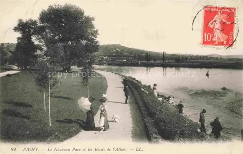 AK / Ansichtskarte VICHY 03 Allier Le Nouveau Parc et les Bords de l'Allier