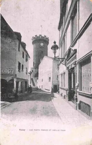 AK / Ansichtskarte VICHY 03 Allier Rue Porte France et Vieille Tour