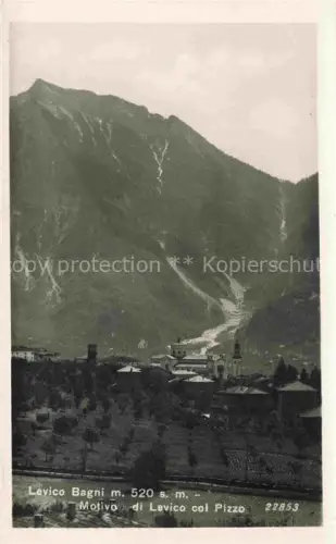 AK / Ansichtskarte Levico Bagni Terme Trentino IT Motivo di Levico col Pizzo