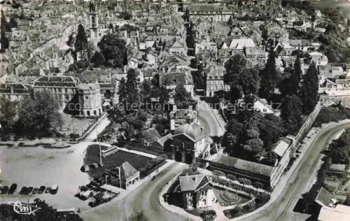 AK / Ansichtskarte Langres 52 Haute-Marne Vue aérienne Porte des Moulins Place des Etas-Unis