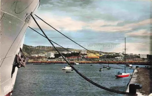 AK / Ansichtskarte Agadir Maroc Le Port de Plaisance et la ville