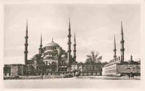 AK / Ansichtskarte Konstantinopel Konstantinople ISTANBUL TK Sultan Achmed-I-Moschee Norddeutscher Lloyd Reisen Bremen