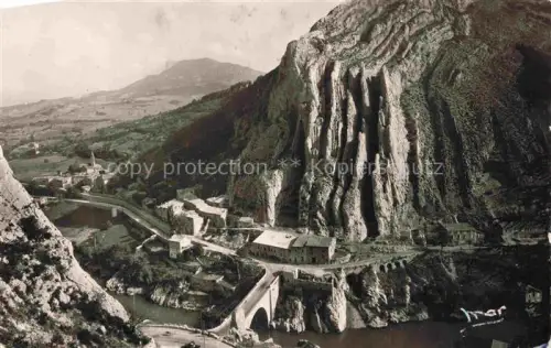 AK / Ansichtskarte Sisteron 04 Alpes-de-Haute-Provence Pont et Rocher de la Baume