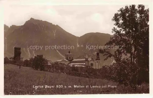 AK / Ansichtskarte Levico Bagni Terme Trentino IT Motivo di Levico col Pizzo