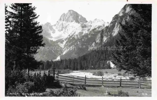 AK / Ansichtskarte Croda Rossa 3148m Sexten Sesto Suedtirol IT Panorama
