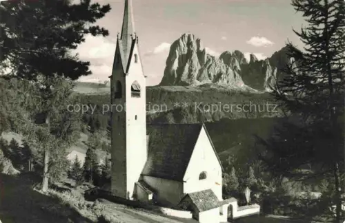 AK / Ansichtskarte Ortisei St Ulrich Groednertal IT St Jakob Kirche