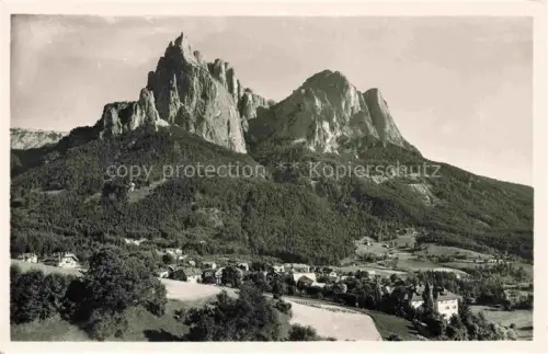 AK / Ansichtskarte Seis am Schlern Kastelruth Siusi allo Sciliar Suedtirol IT Dolomiten Panorama