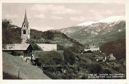 AK / Ansichtskarte San Valentino alla Muta St Valentin auf der Heide Bolzano IT Chiusa all Isarco