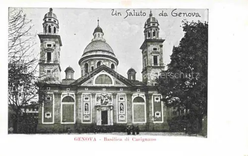 AK / Ansichtskarte GENOVA Genua Liguria IT Basilica di Carignano