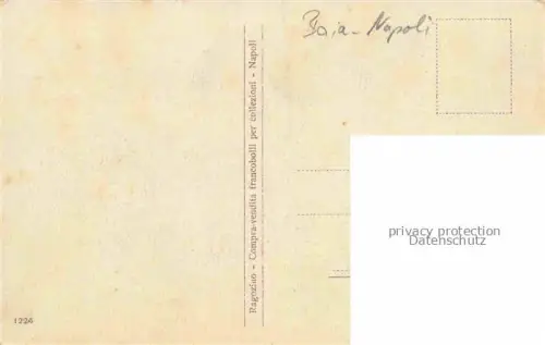 AK / Ansichtskarte Baiae Baja Napoli Neapel Naples IT Panorama